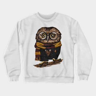 Owl bird wizard Crewneck Sweatshirt